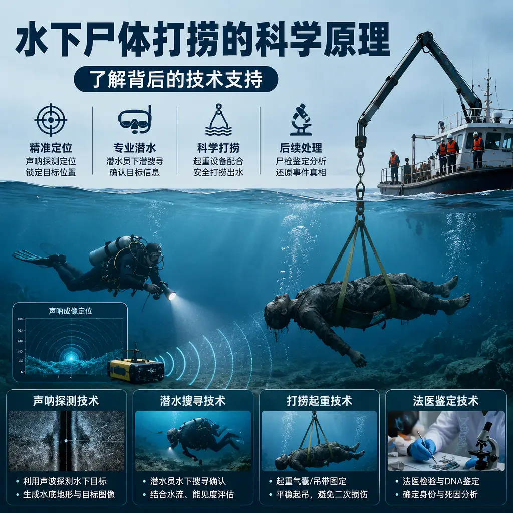 廊坊水下尸体打捞的科学原理，了解背后的技术支持